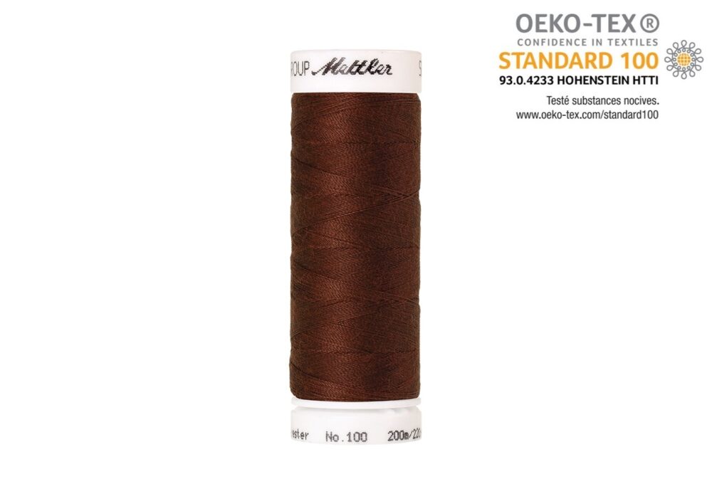 Bobine de fil à coudre Mettler Seralon 200m, couleur 0278 en polyester
