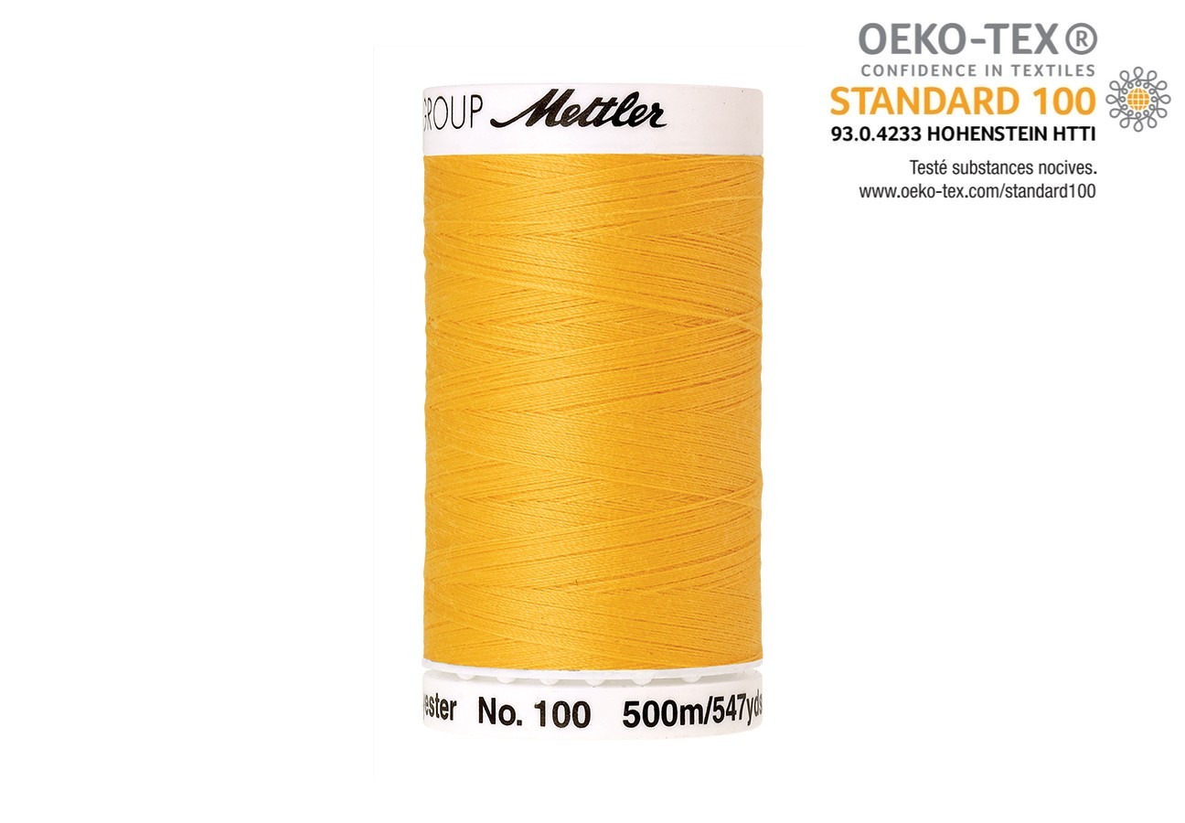 Fil Mettler Seralon 500m couleur 0120 Bobine de fil à coudre Mettler Seralon 500m, couleur 0120. Fil 100% polyester pour couture main et machine.