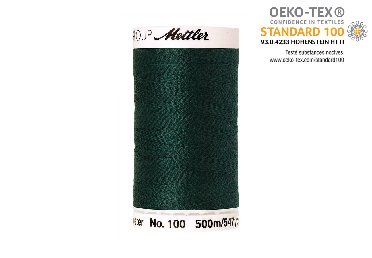 Fil Mettler Seralon 500m Bobine de fil à coudre Mettler Seralon 500m, couleur 0757 polyester