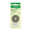 Lame de rechange Clover 60mm pour cutter rotatif Lame de rechange Clover 60mm pour cutter rotatif, présentée avec sa boîte de protection pour une manipulation sûre.