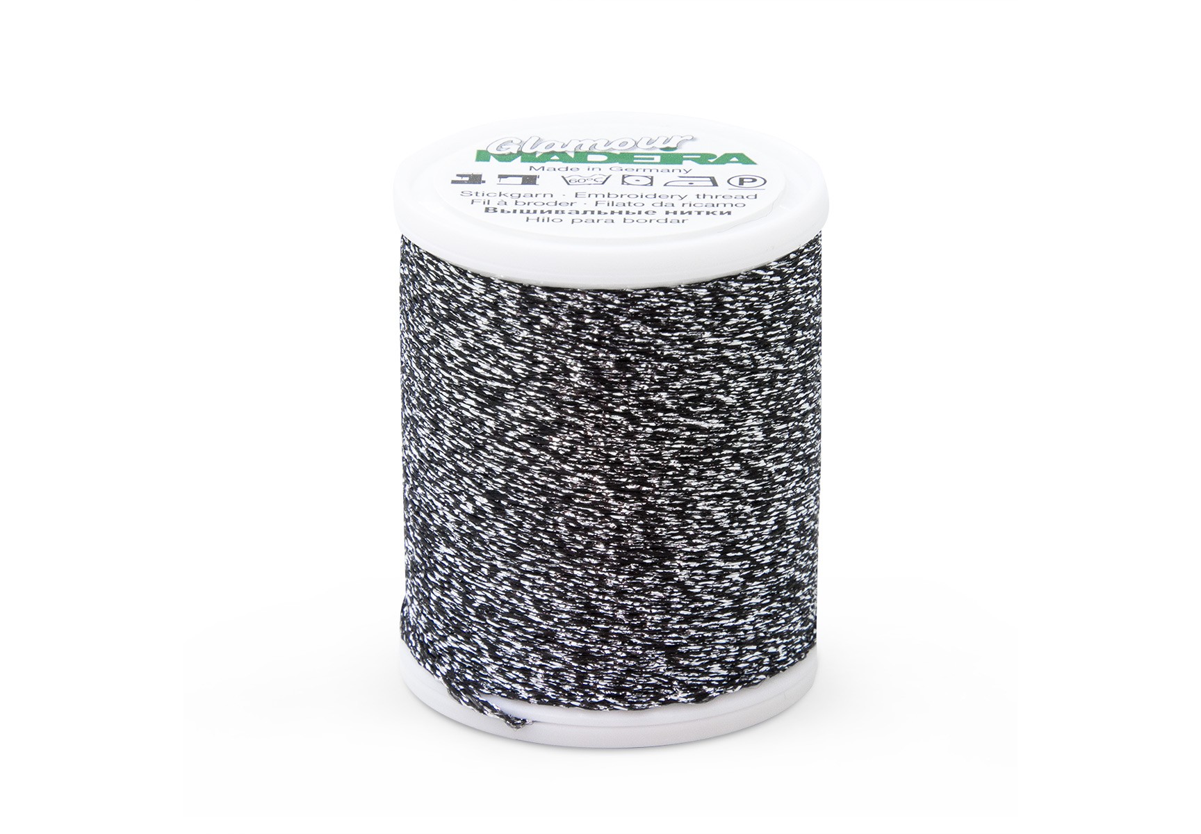 Fil Madeira Glamour 8 Métallique Bobine de fil Madeira Glamour 8 métallique décoratif pour surjeteuse, 100m