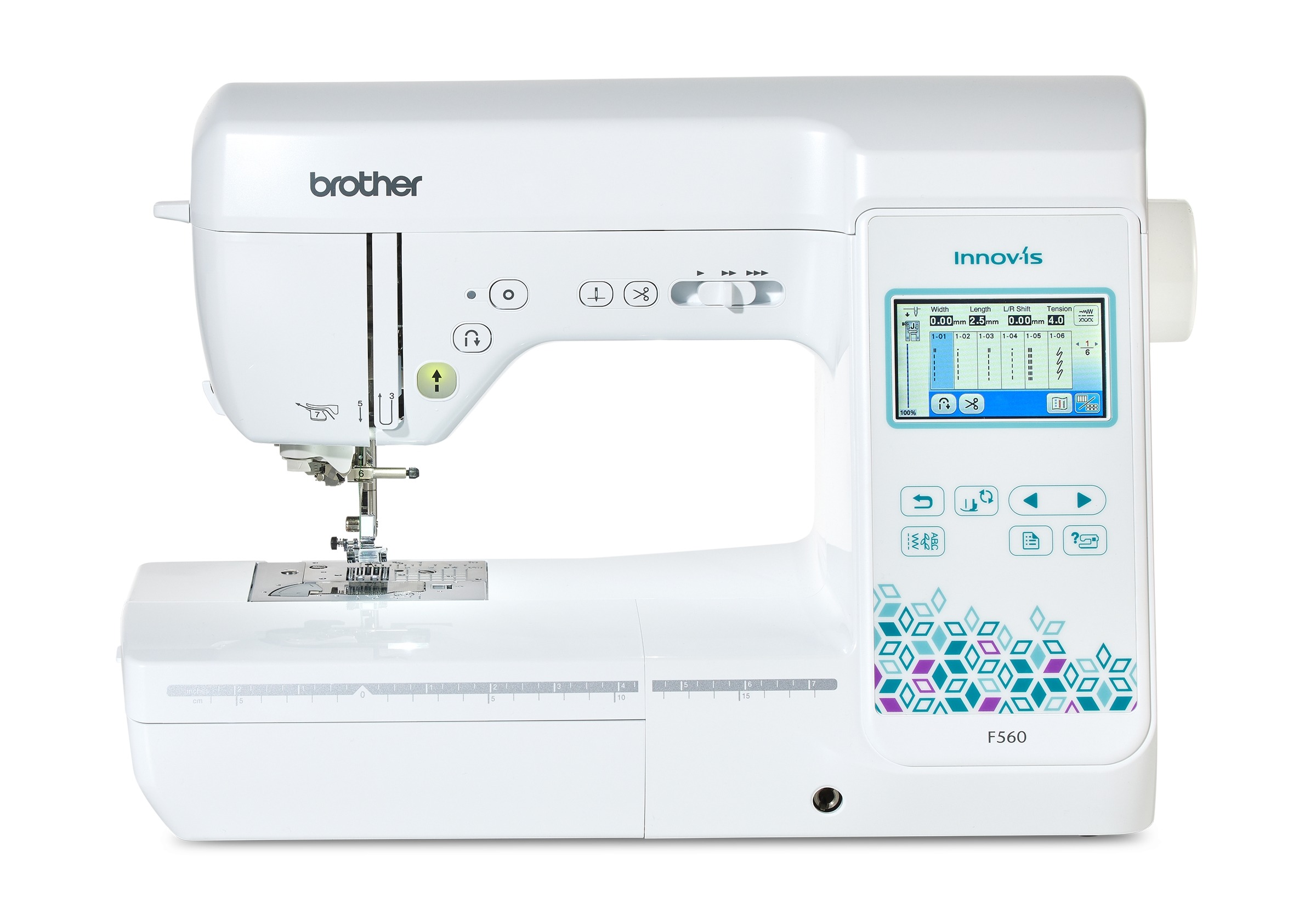 Machine à coudre Brother Innov-Is F560 Machine à coudre électronique Brother Innov-Is F560 avec écran tactile couleur