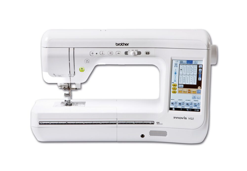 Machine à coudre électronique Brother Innov-Is VQ2 pour couture et quilting intensif, garantie 5 ans.