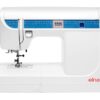 Machine à coudre ELNA 3210 Jean's blanche et bleue pour coudre jean et tissus épais
