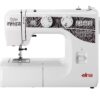 Machine à coudre mécanique ELNA Sew Zebra vue de face, parfaite pour débuter la couture facilement.