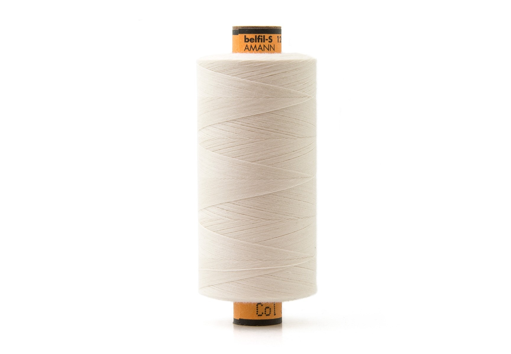 Bobine de fil BELFIL-S Fusette 100% Polyester #120 pour surjeteuse, 1000m