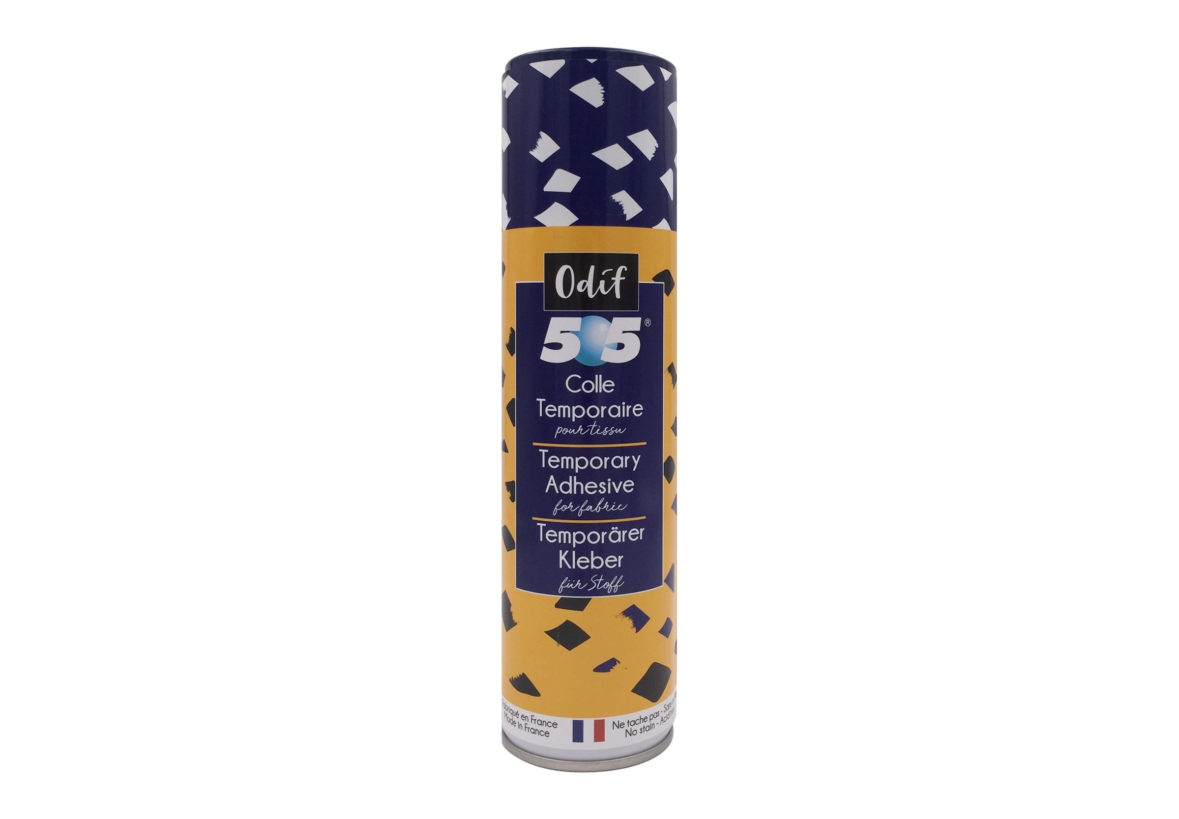 Bombe aérosol de Colle Temporaire Tissu 505 ODIF 250ml pour patchwork et broderie