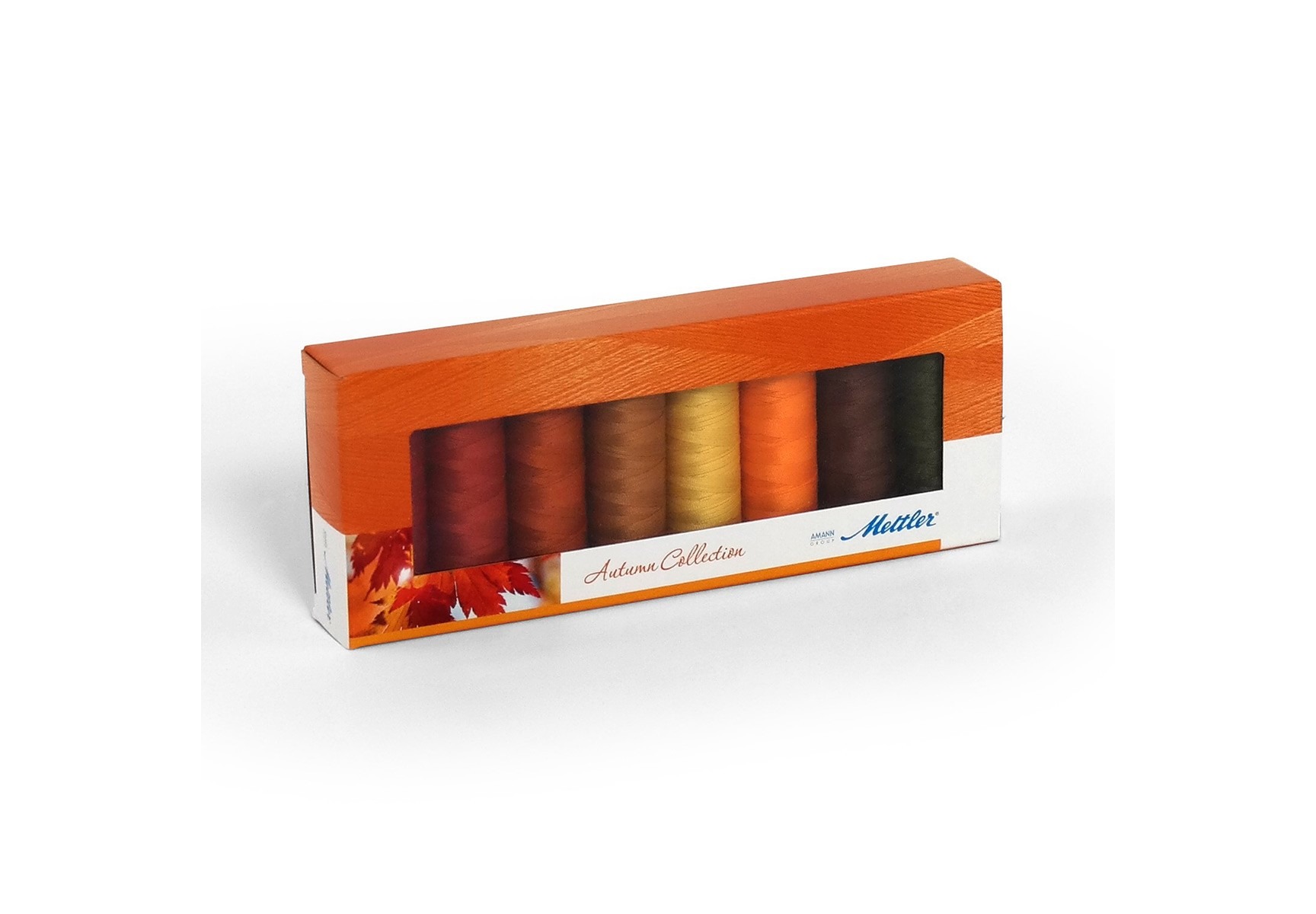 Coffret Mettler Seralon 8 Bobines Autumn Polyester Coffret de 8 bobines de fil Mettler Seralon collection Autumn en polyester