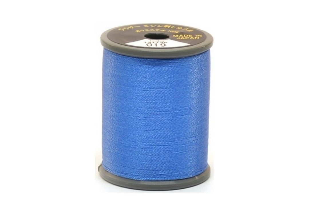 Bobine de fil Brother Broderie Brillant polyester 300m, couleur 019