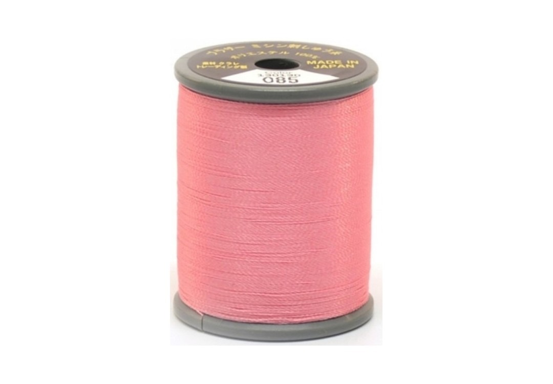 Bobine de fil broderie Brother polyester brillant couleur 085 (300m)