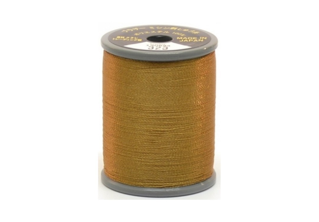 Bobine de fil Brother Embroidery polyester brillant, couleur 323, taille #50, 300m.