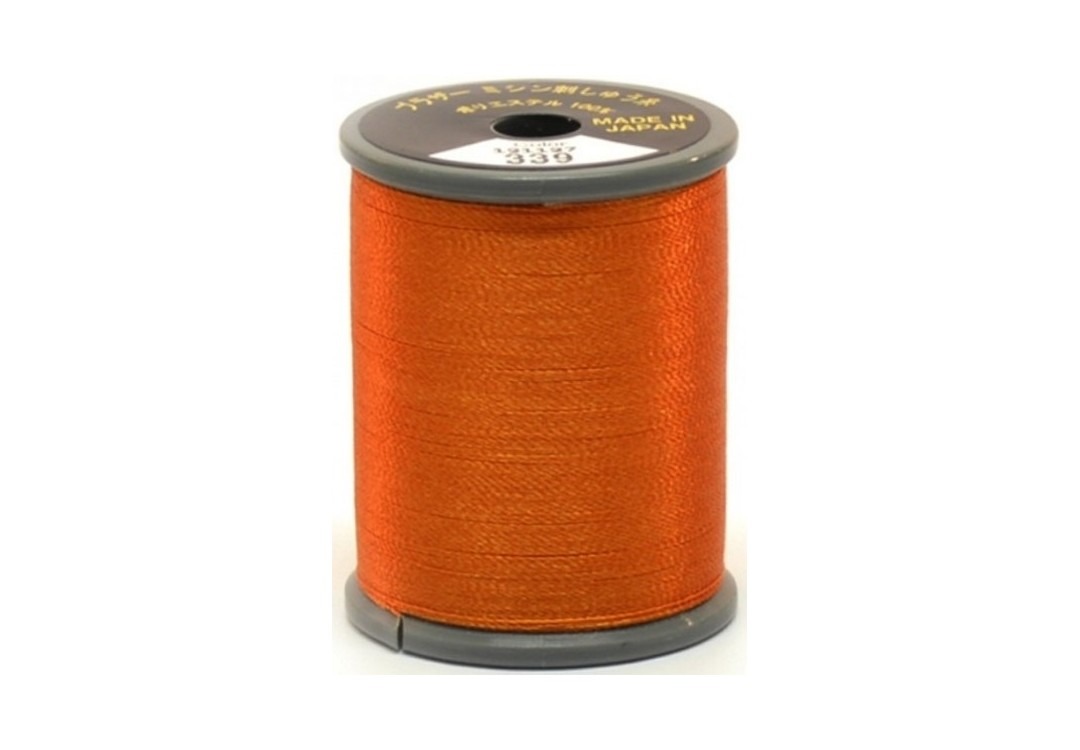 Bobine de fil Brother Embroidery brillant couleur 339 pour brodeuse et couture