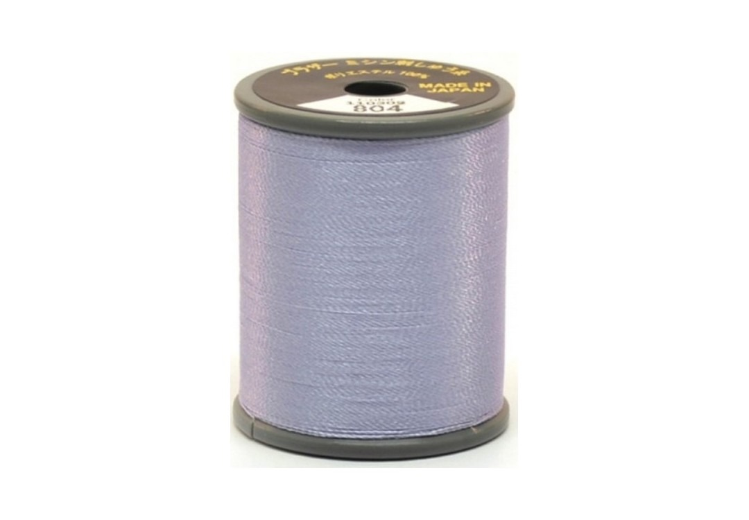Bobine de fil à broder Brother Embroidery brillant polyester 300m couleur 804