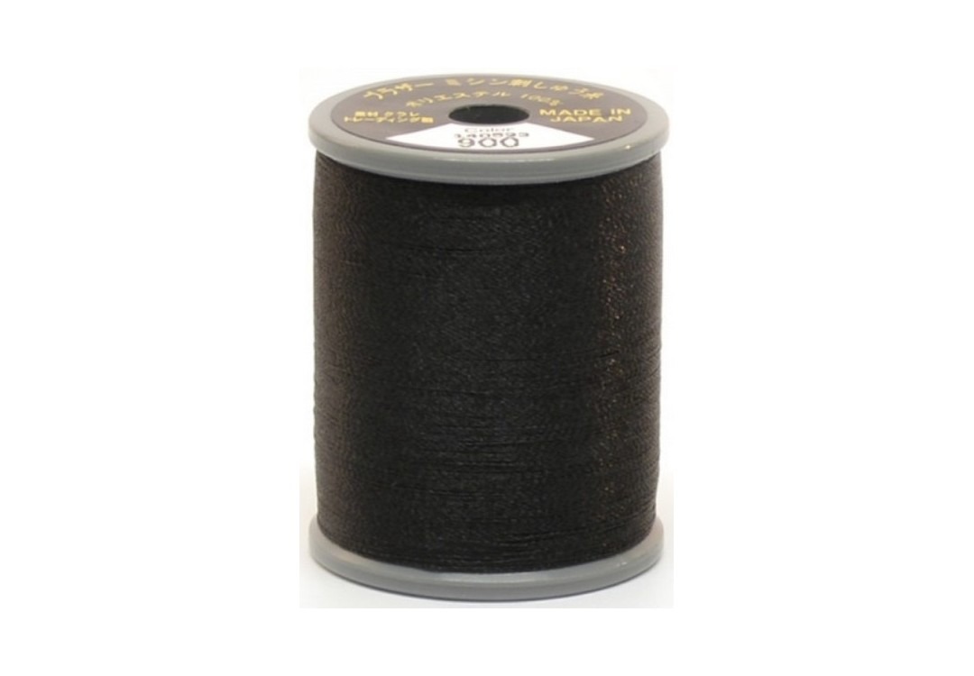 Bobine de fil Brother Embroidery brillant polyester #50, 300m, couleur 900