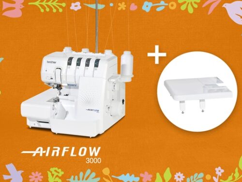 Surjeteuse BROTHER Airflow 3000 + Cadeau