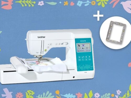 Machine à coudre et à broder BROTHER Innov-Is F580 + Cadeau
