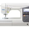 Machine à coudre Juki HZL-DX5 avec capot rigide et accessoires Machine à coudre électronique Juki HZL-DX5 avec capot rigide