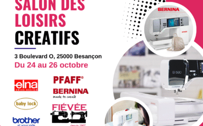 Salon des loisirs créatifs de Besancon du 24 au 26 Octobre
