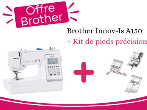 Machine à coudre BROTHER Innov-Is A150 + Cadeau