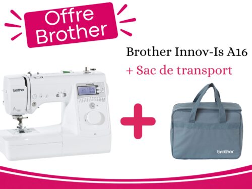 Machine à coudre BROTHER Innov-Is A16 + Cadeau