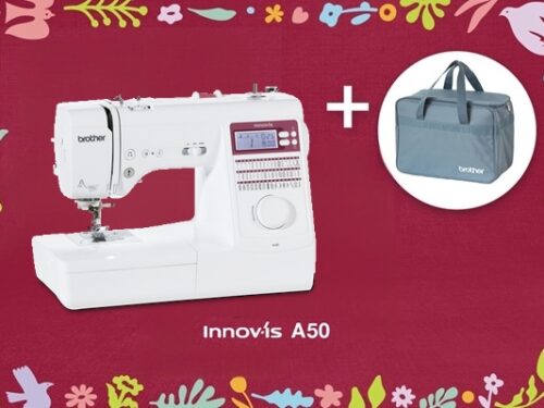 Machine à coudre BROTHER Innov-Is A50 + Cadeau