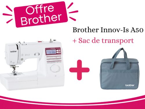 Machine à coudre BROTHER Innov-Is A50 + Cadeau