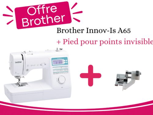 Machine à coudre BROTHER Innov-Is A65 + Cadeau