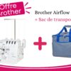 Surjeteuse BROTHER Airflow 3000 + Cadeau - Thumbnail Image 1