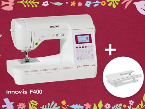 Machine à coudre BROTHER Innov-Is F400 + Cadeau