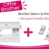 Machine à coudre BROTHER Innov-Is F400 + Cadeau - Thumbnail Image 1