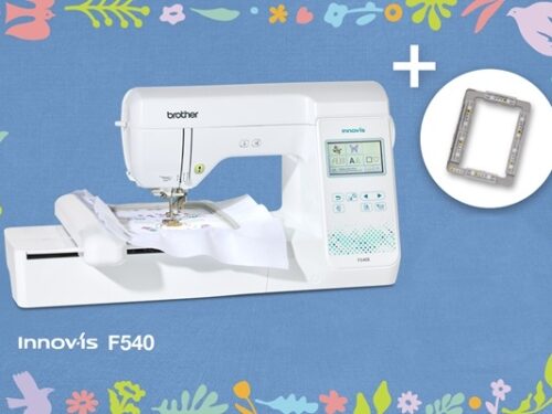 Machine à broder BROTHER Innov-Is F540E + Cadeau