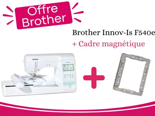 Machine à broder BROTHER Innov-Is F540E + Cadeau