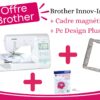 Machine à broder BROTHER Innov-Is F540E + PE-Design Plus 2 + Cadeau - Thumbnail Image 1