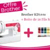 Machine à coudre BROTHER KD144S Little Angel + Cadeau - Thumbnail Image 1