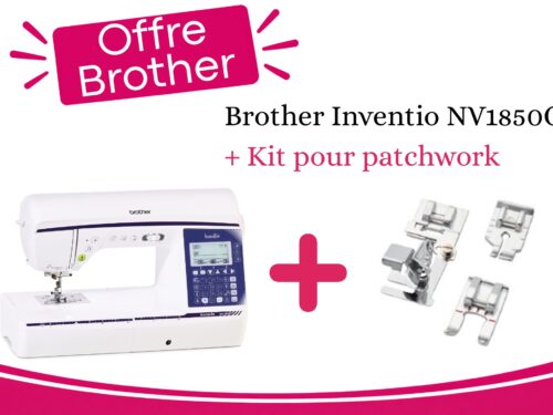 Machine à coudre BROTHER Innov-Is 1850Q + Cadeau