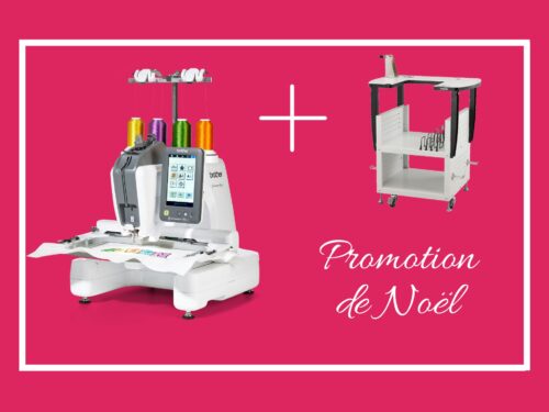 Machine à broder BROTHER PR1 + Cadeau
