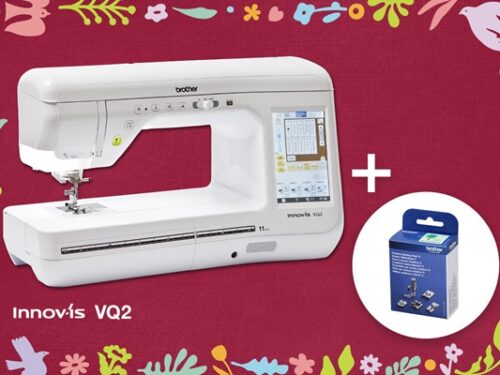 Machine à coudre BROTHER Innov-Is VQ2 + Cadeau