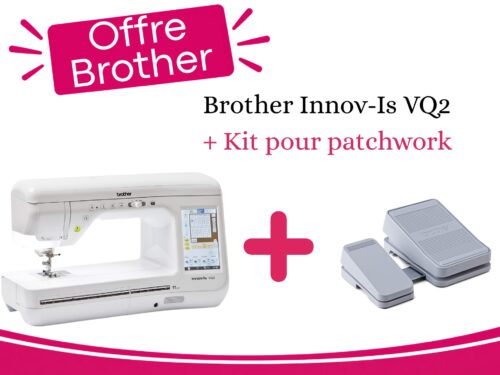 Machine à coudre BROTHER Innov-Is VQ2 + Cadeau