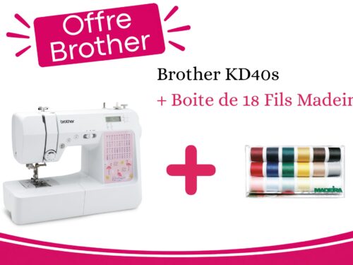 Machine à coudre BROTHER KD40 Little Angel + Cadeau